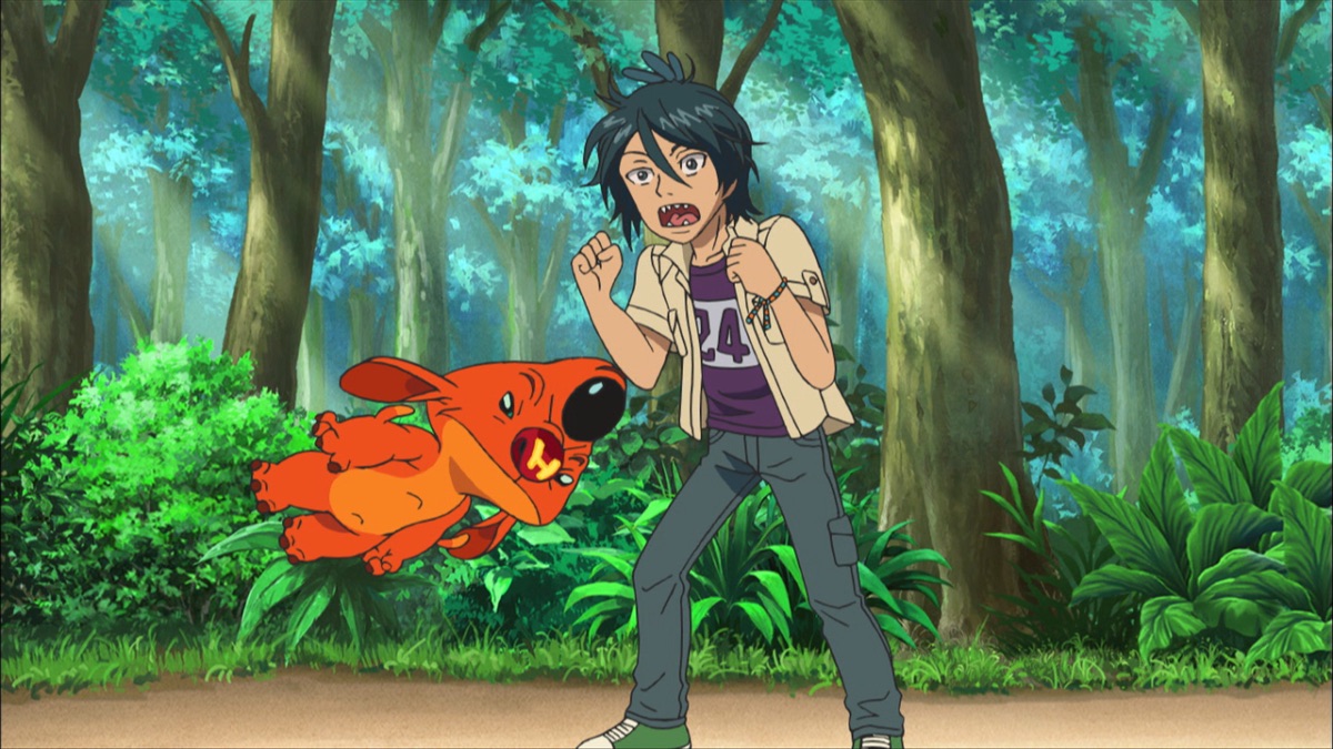 Official Apple TV still for Stitch anime production season three Episode 20, スティッチがイケメンに!?
